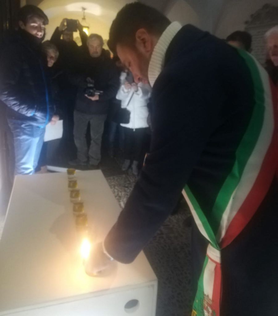 Una cerimonia toccante...